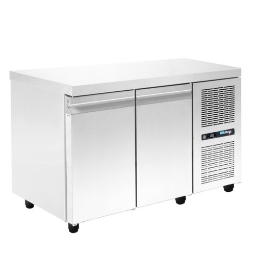  FREEZER COUNTER WITH REFRIGERATOR MACHINE WITH 2 DOORS NIKI INOX PA GN 140MF